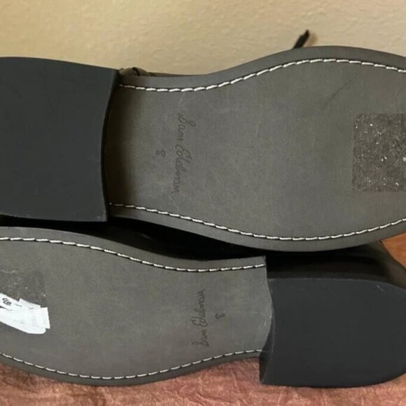 Sam Edelman Freda Leather Tall Boots in Black Size 8 M $225 NEW No Box - Picture 15 of 16